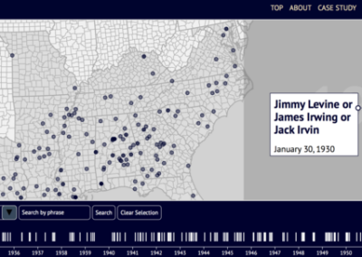 Mapping Historical Racial Violence